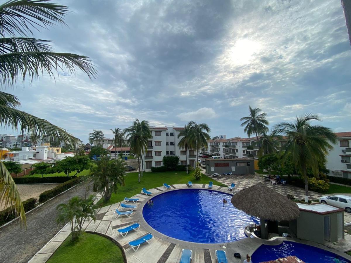 Hermoso Condominio Suites Las Palmas Con Alberca マンサニージョ エクステリア 写真
